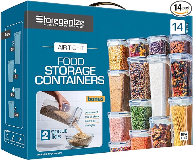 bundle pack of air tight food containers